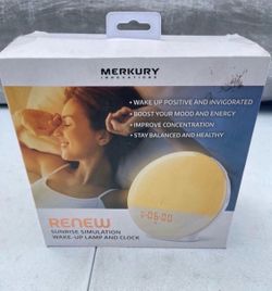 Merkury Innovations Renew Sunrise Simulation Wake-Up