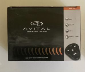 Avital 4103LX Remote Start & Keyless Entry System – NEW