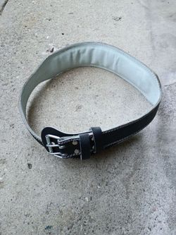 Weight lifting belt