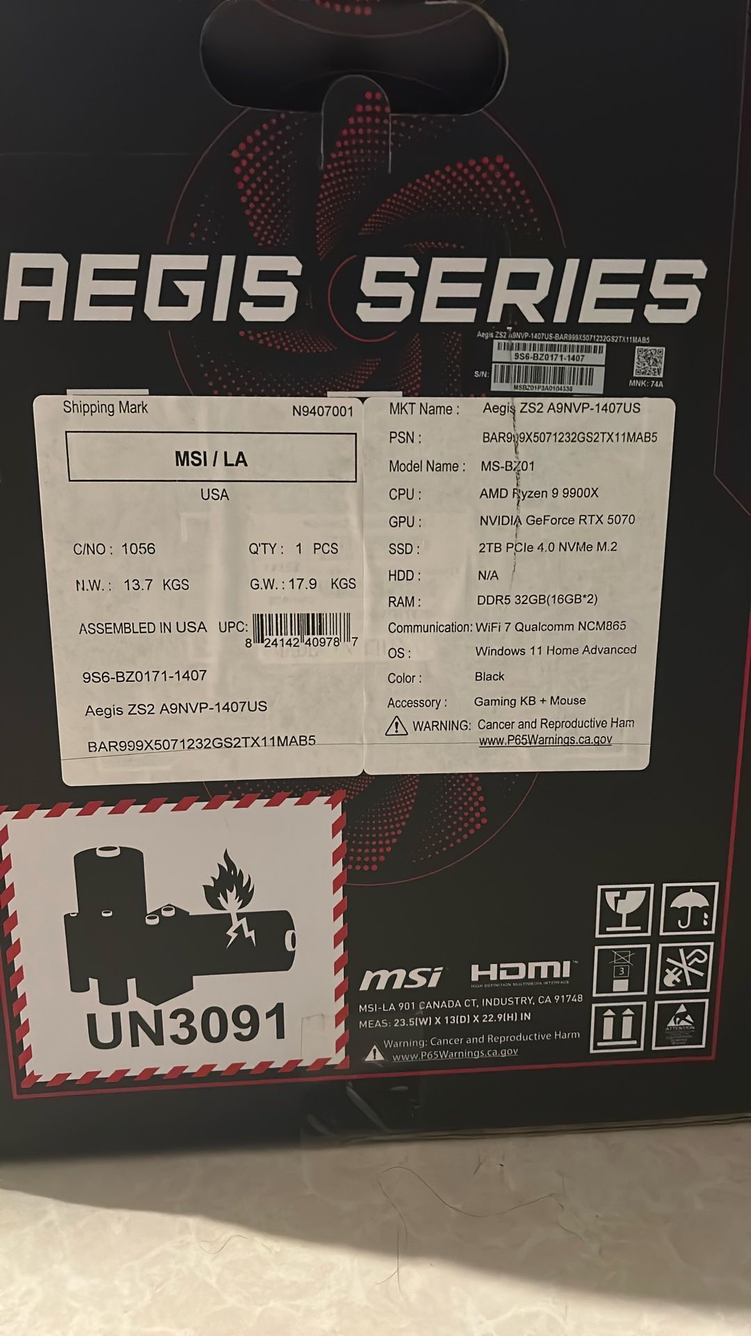 Aegis Zs2
