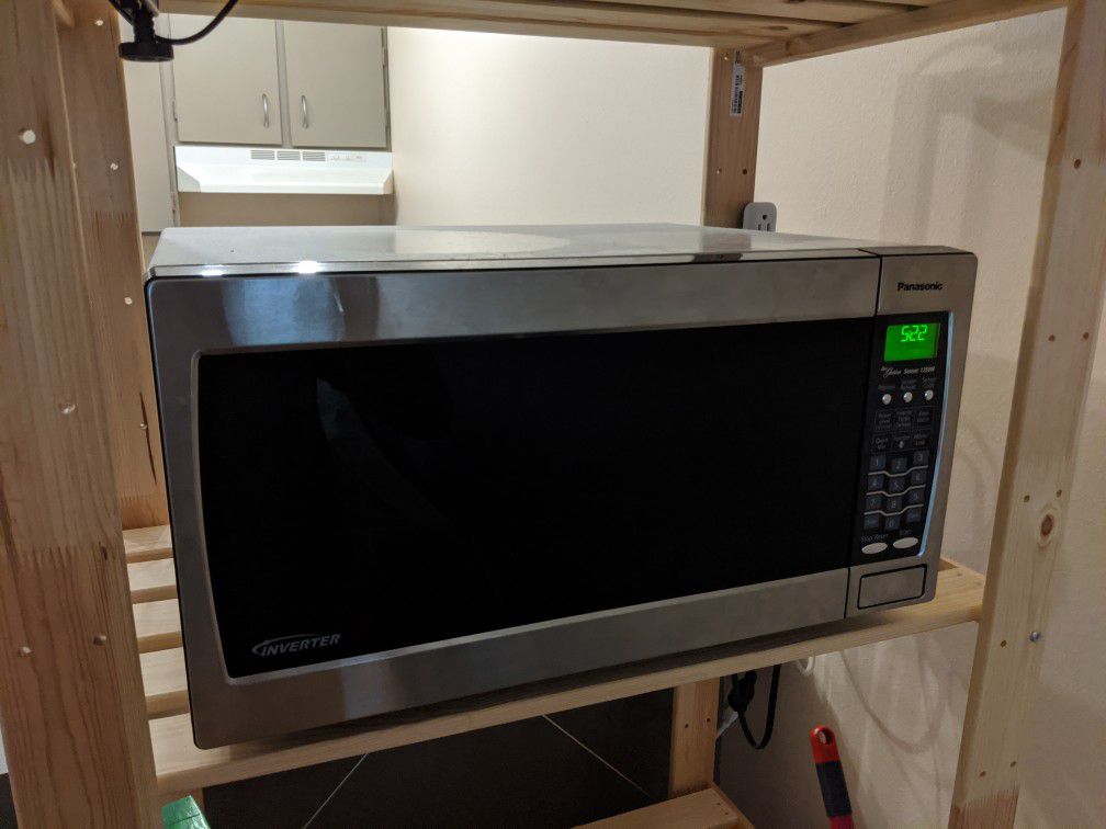 1250W Panasonic Inverter Microwave