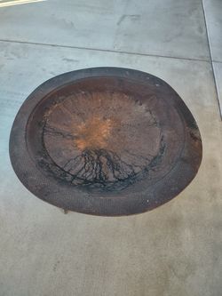 35x14 Metal Fire Pit