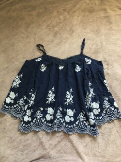 Navy top
