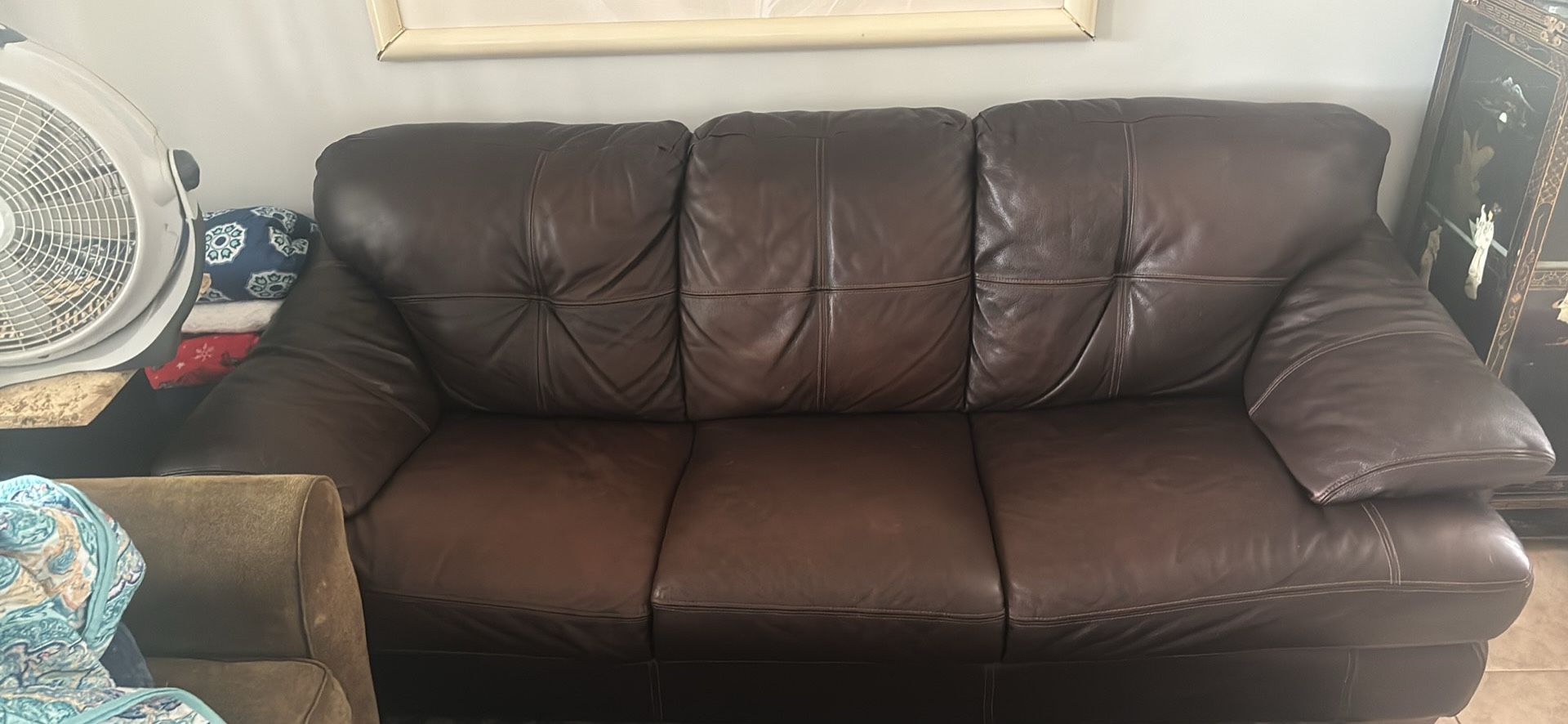 Leather Couch