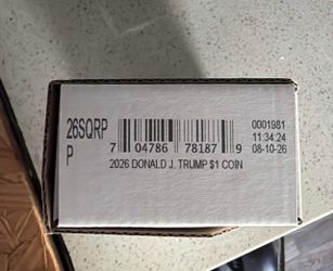 2026-P Semiquincentennial President Donald J. Trump $1 Coin Roll (25 coins) SEALED