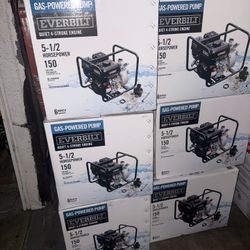 Everbilt 5.5 HP Gas-Powered Utility Pump