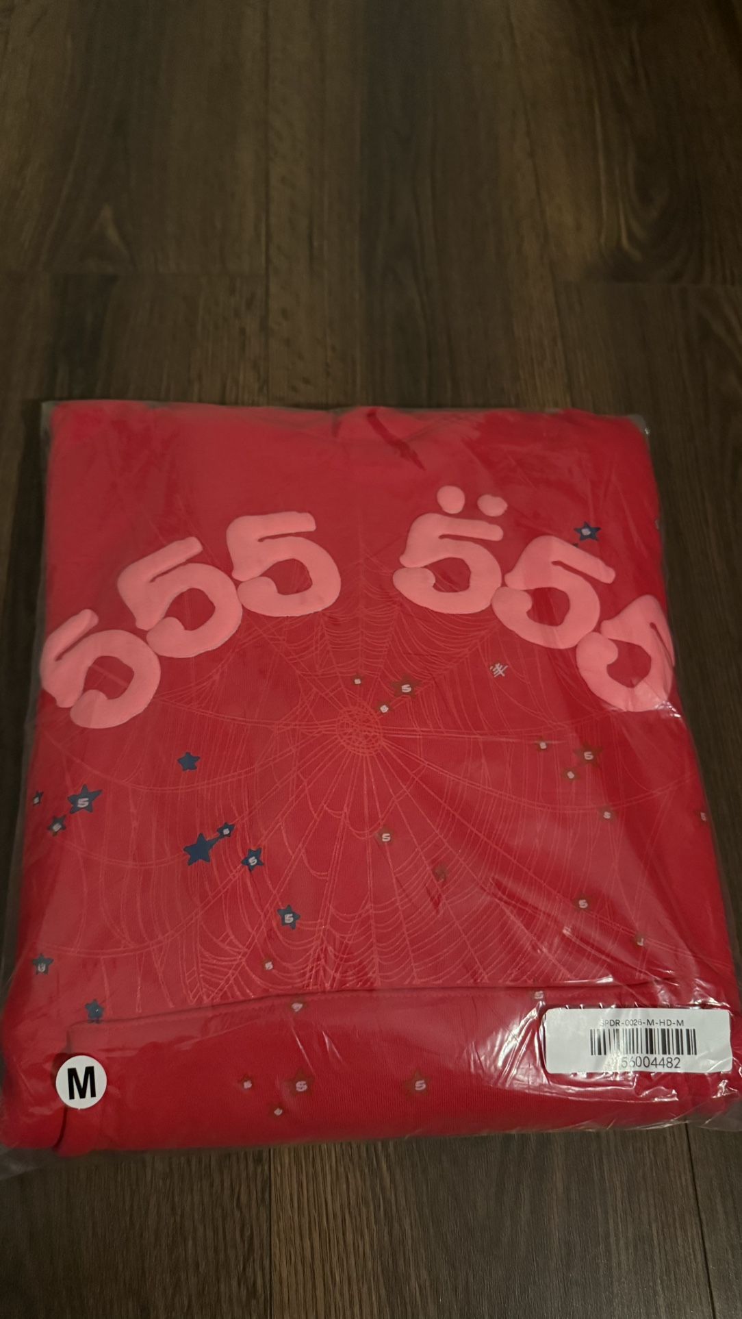 Spader Number 555 Hoodie 'Red'