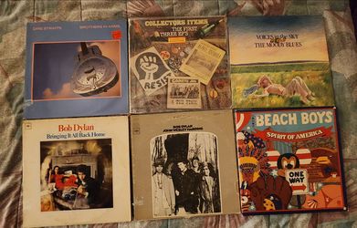 Vinyl LP's B.Dylan & More