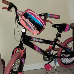 Girls Kent 18inc BMX Bike