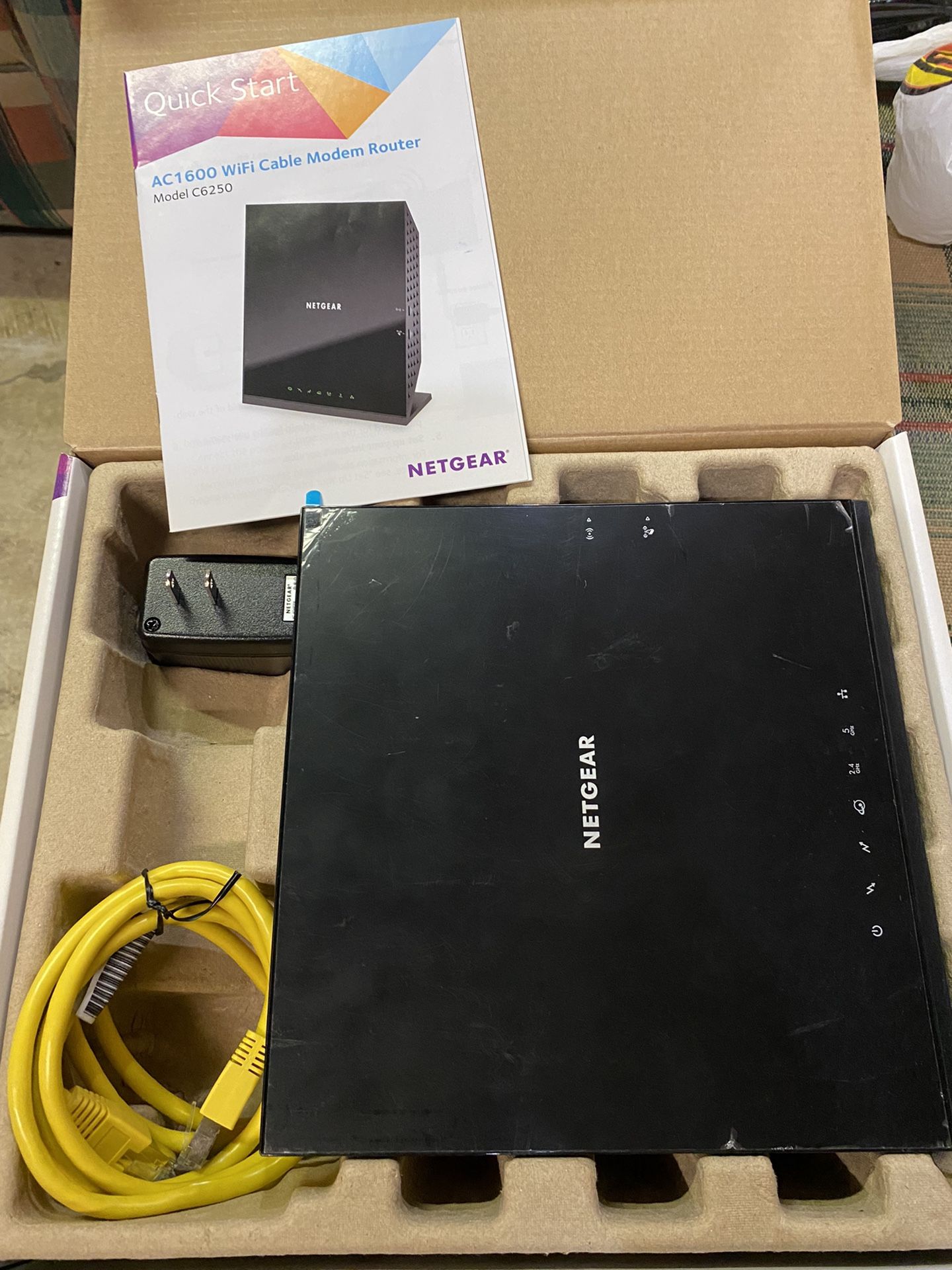 Netgear Wifi Cable Modem Router
