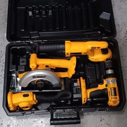 Dewalt DC4CKITA 18V Cordless Compact 4-Tool Combo Kit