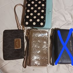 2 KATE SPADE WALLET & 2 MICHEAL KORS WRISTLET WALLET......😊😍