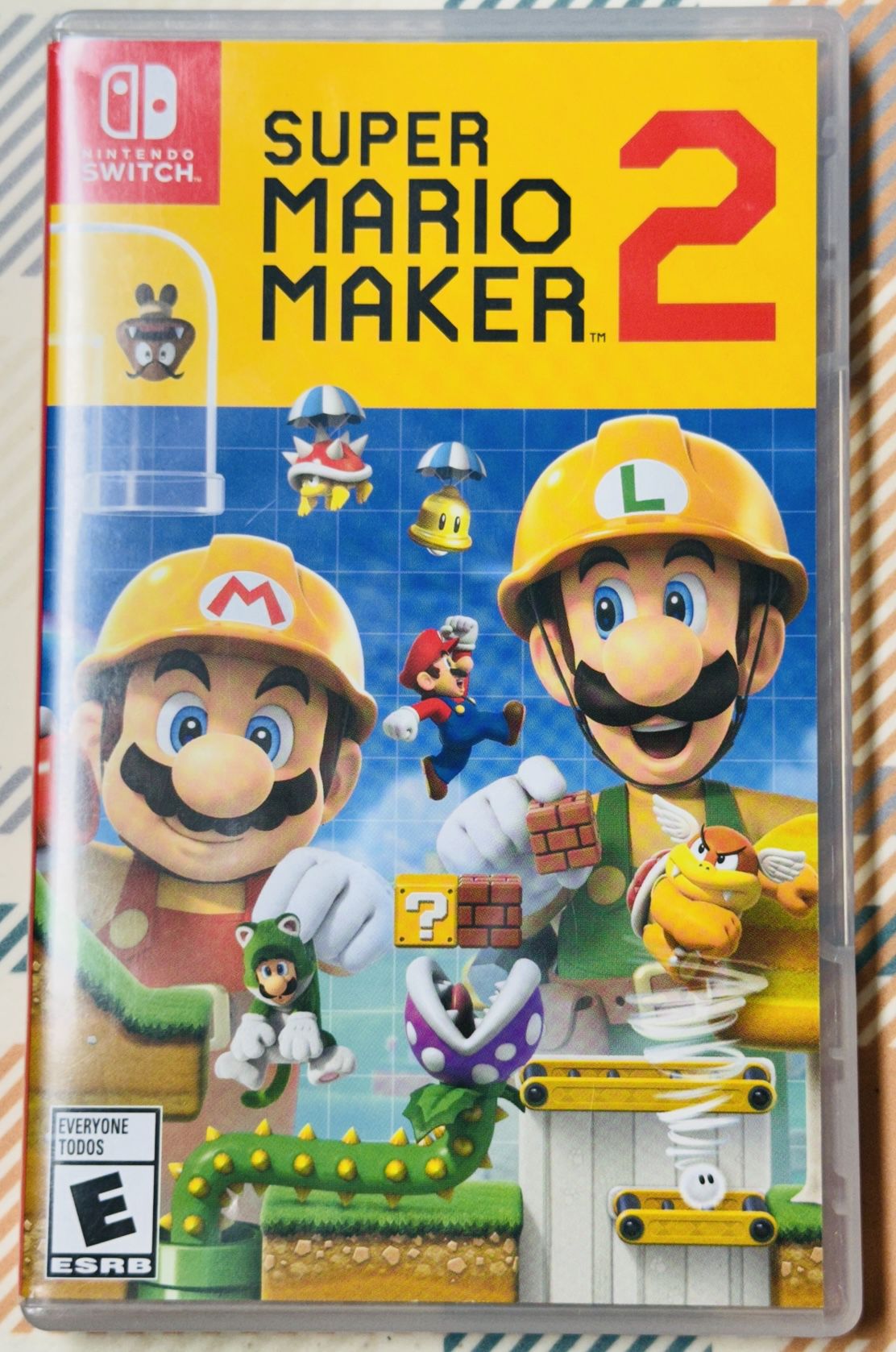Super Mario Maker 2 - Nintendo Switch Game And Case Tested Fast shipping