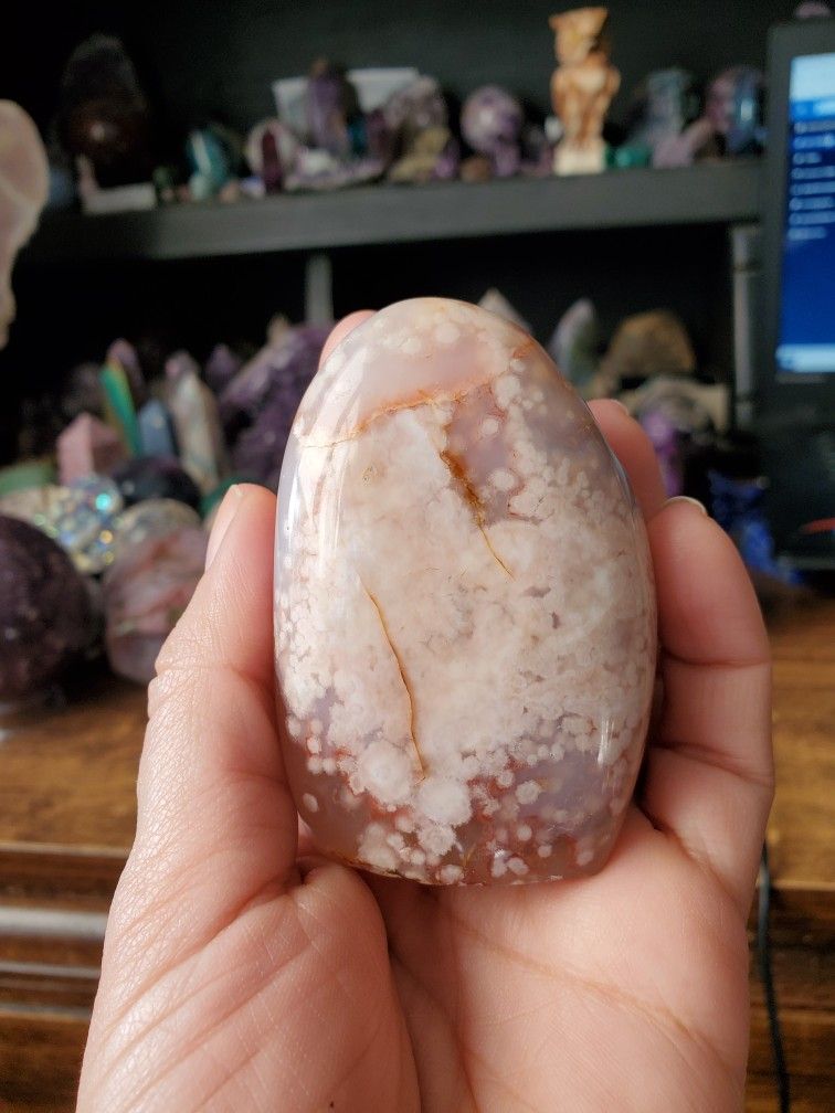 Flower Agate Freeform