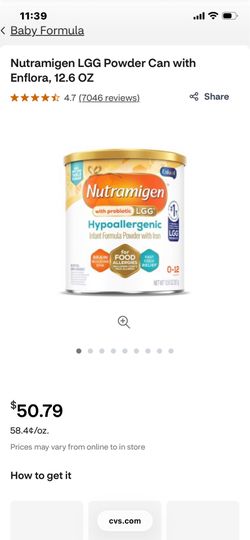 Nutramigen baby formula