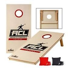 ACL Cornhole Boards With Bags   New In Box
