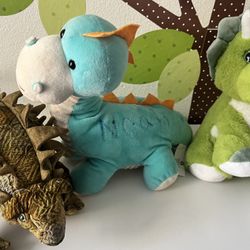 Stuffed Dina-sours Toys  