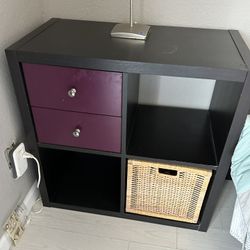 Pair Of Side End Tables Nightstands Storage Craft Centers 