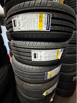225/65/17  Goodyear FINNESE 4 new tires installed and balanced ✅