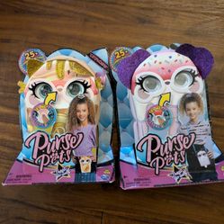 2 Pack Light Up Purse Pets  