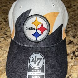 Steelers Stretch Fit 47 OSFA HAT