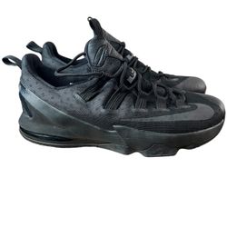 Nike Men’s Lebron 13 Low, Black/Reflective Silver – Black –Anthracite Size 14