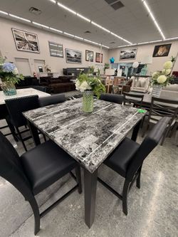 5 PC DINING TABLE