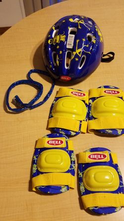 Bell Kid's Bike Helmet, Pad Set, and Lock