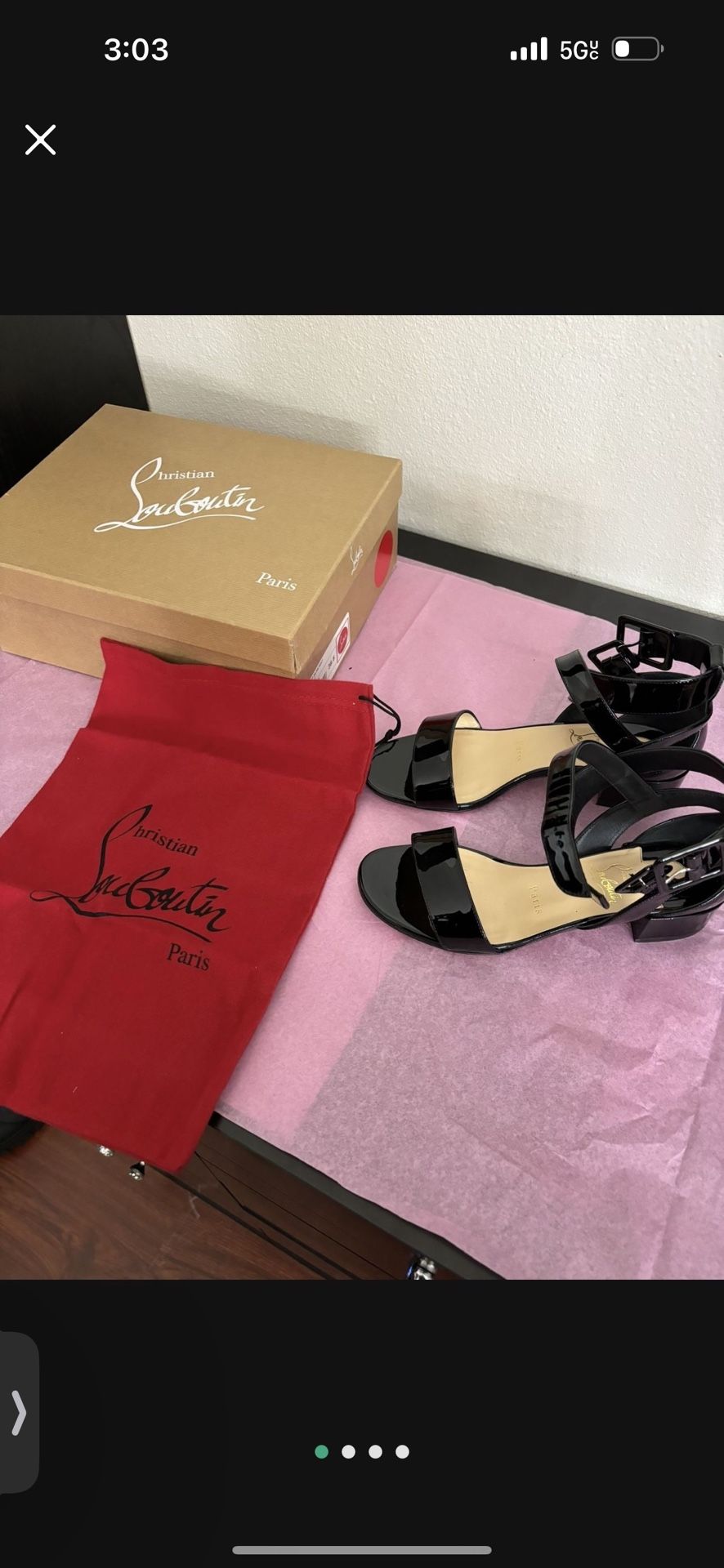 Christian Louboutin Sandals/ Heels