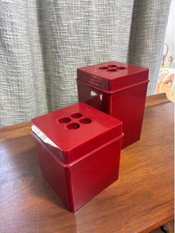 Dansk vintage Bakelite canisters