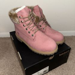 Pink Timberland  Size 7