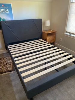 Full Bed frame and headboard