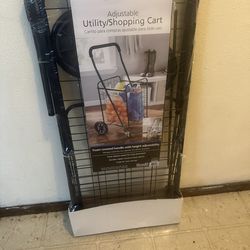 Folding shopping cart