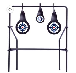 Crosman Steel Spinning Target, Use .177 and .22 Cal Pellets, 1.6 lbs.