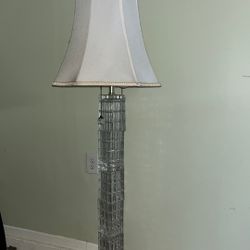 Real Glass Vintage Floor Lamp 