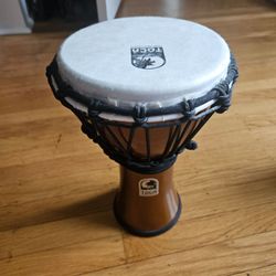 Toca 7" Djembe in Metallic Orange