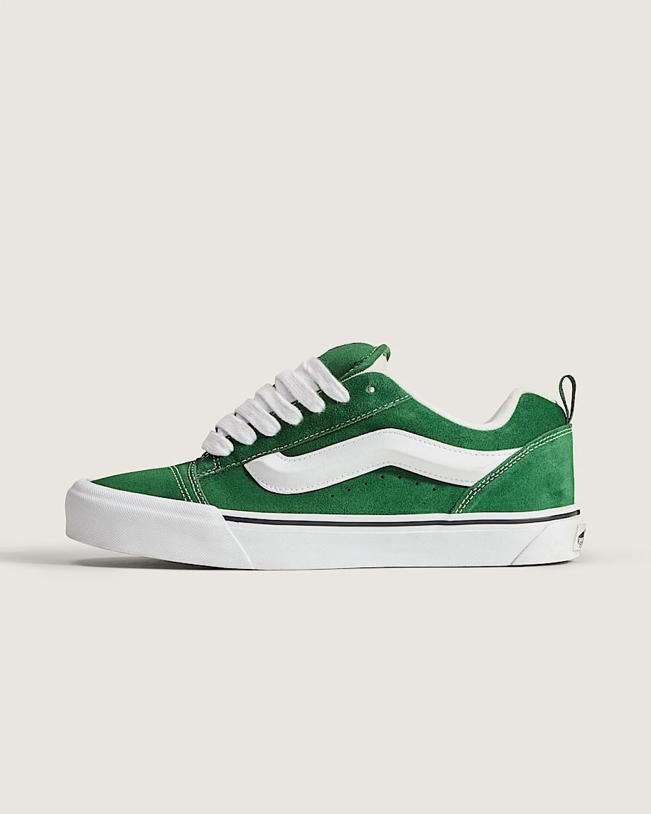 Vans Knu Skool Shoe Eden Green Kids Youth 7 NEW IN NWT BOX lifestyle retro chunky