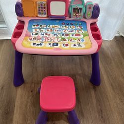 vTech actvity desk- touch and learn and drawing board