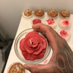 Rose Scented Candles