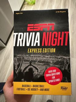 ESPN Trivia Night Express Edition Board Game