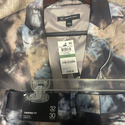 Multi Colored Suit Set 