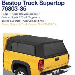 Bestop Soft Top For Pickup Truck