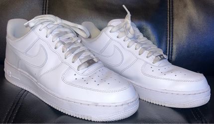 Nike Air Force 1 ’07 Men’s Shoes White CW2288-111 AF1 Triple White - Size 9.5