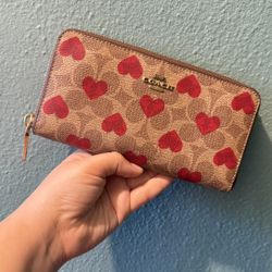 Coach Heart Wallet