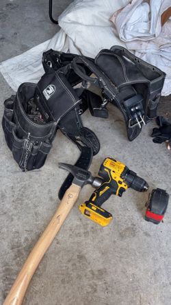 Gator bag tool belt with tools