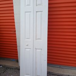 Foldable  closet door  79"by 24"