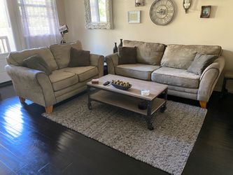 Couch and love seat