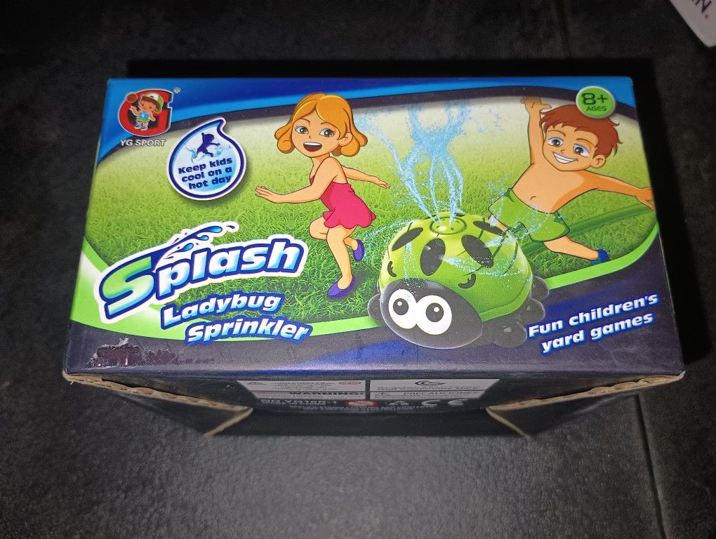 Splash Ladybug Sprinkler For Kids