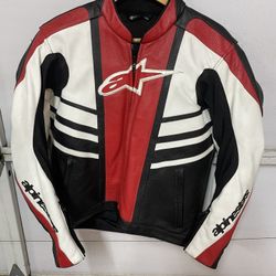Alpinestars Motorcycle Jacket Size 42