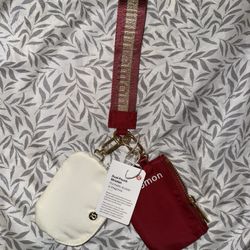 Lulu Lemon Dual Pouch Wristlets 